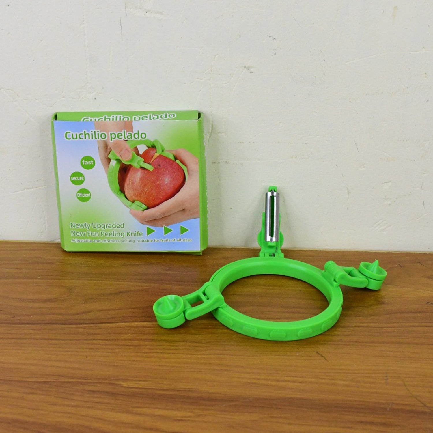 Adjustable Apple Peeler Cutter with Holder Ring Adjustable Apple Peeler Cutter with Holder Ring